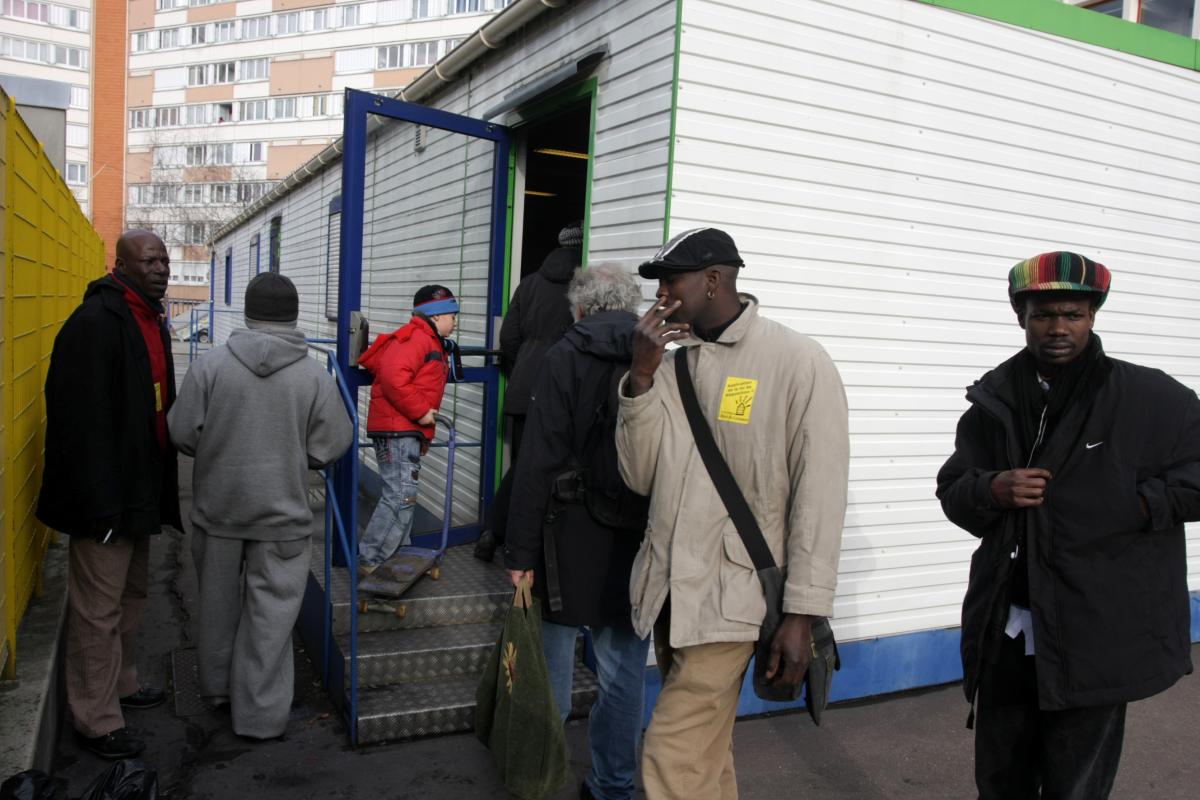 le bungalow provisoire pour accueillir les expulsés