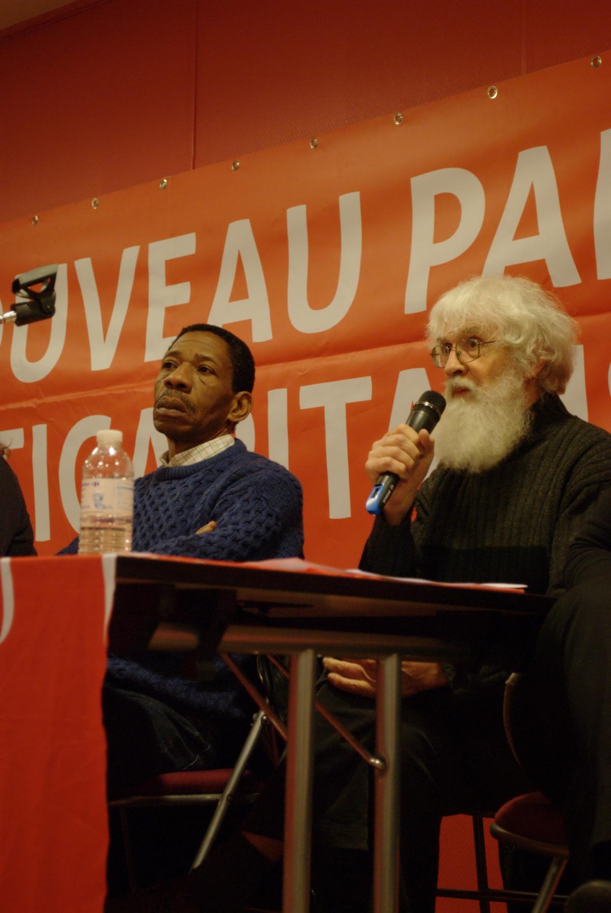 Bila Traoré et Didier Poupardin à la tribune