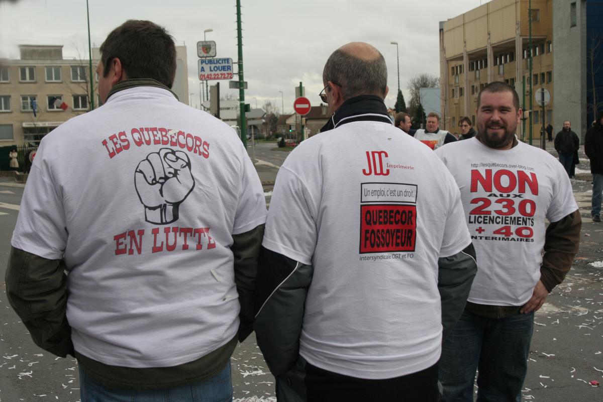 les Tshirts des québécors