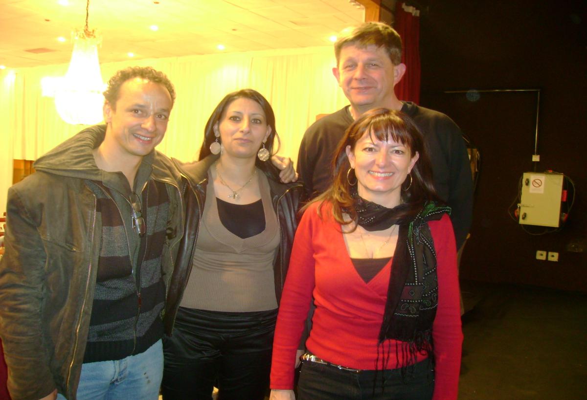 OMAR SLAOUTI porte parole national NPA - FADILA EL MIRI tete de liste 13 -PIERRE GODARD tete de liste PACA - FLORENCE CIARAVOLA alternatifs 06