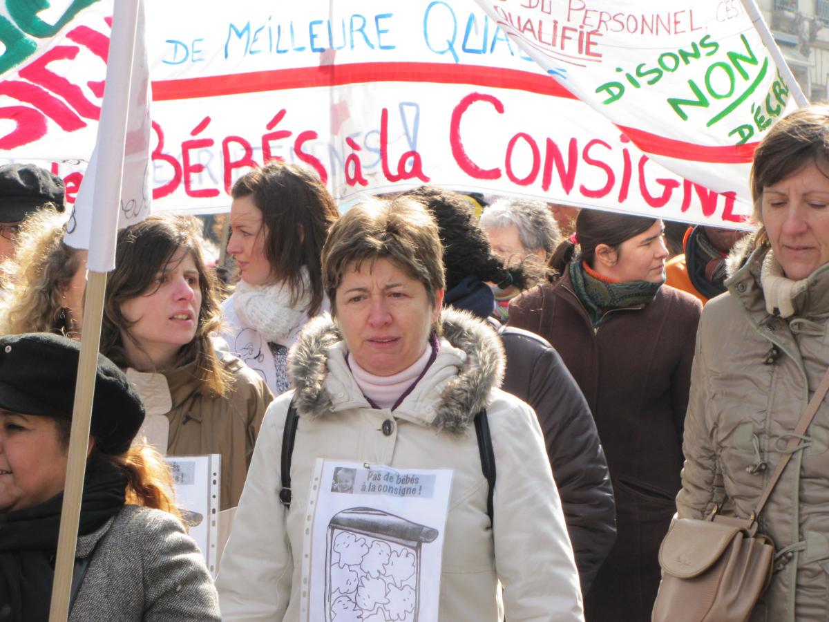 Pas de bébés à la consigne
