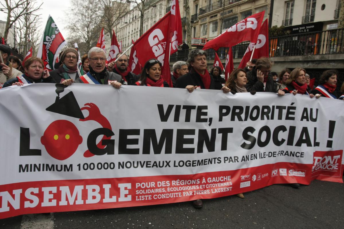 cortège du front de gauche