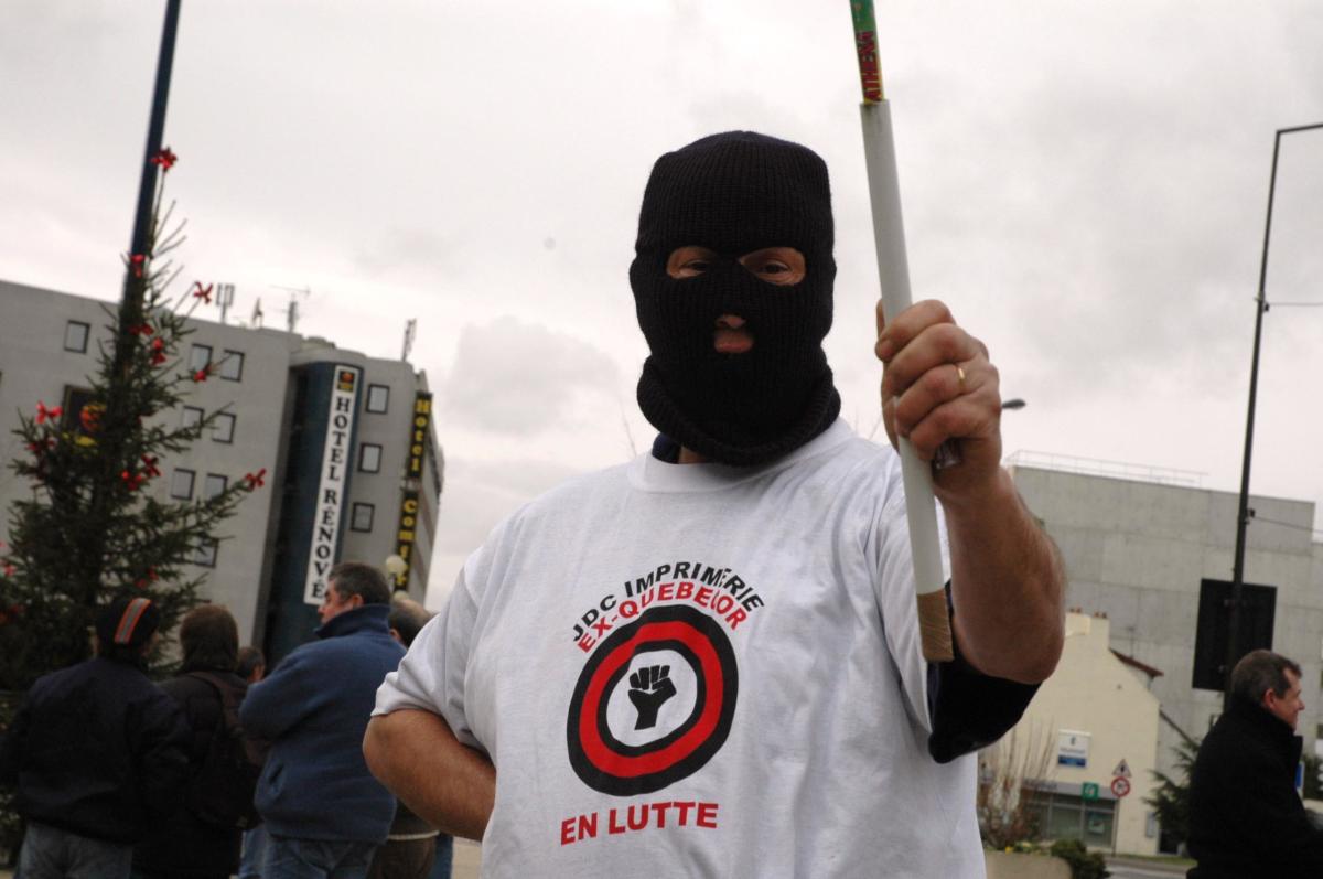 ex Quebecor, JDC Imprimerie devant le tribunal de Meaux