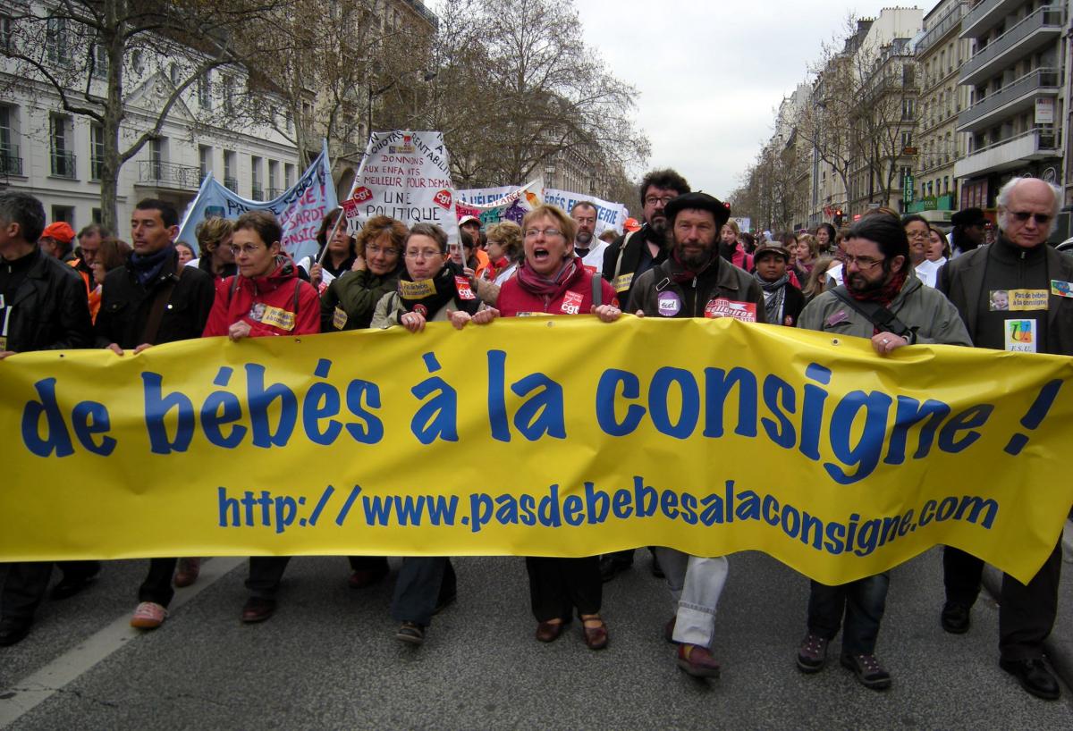 Pas de bébés à la consigne !