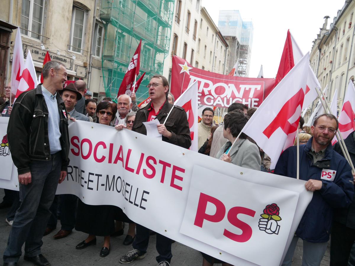 Parti socialiste, Front de Gauche