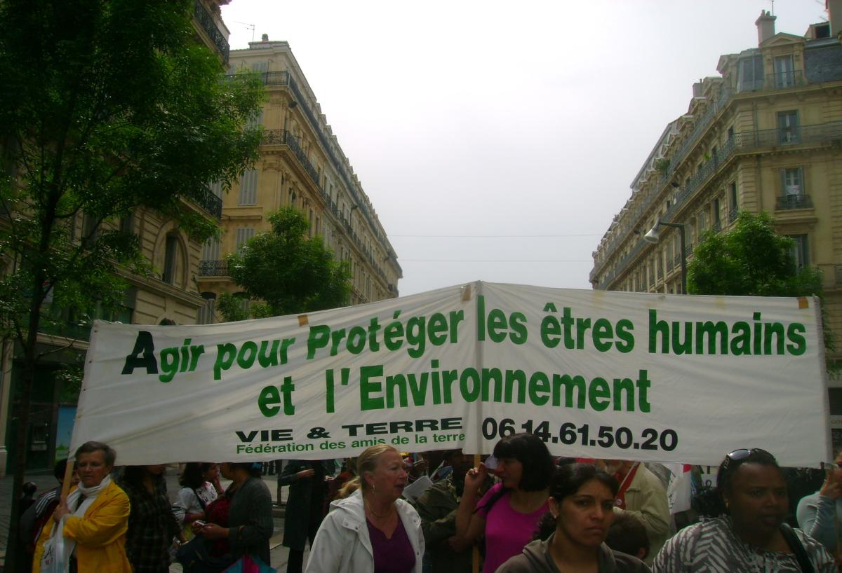 BANDEROLE Agir pour protéger les êtres humains et l'environnement