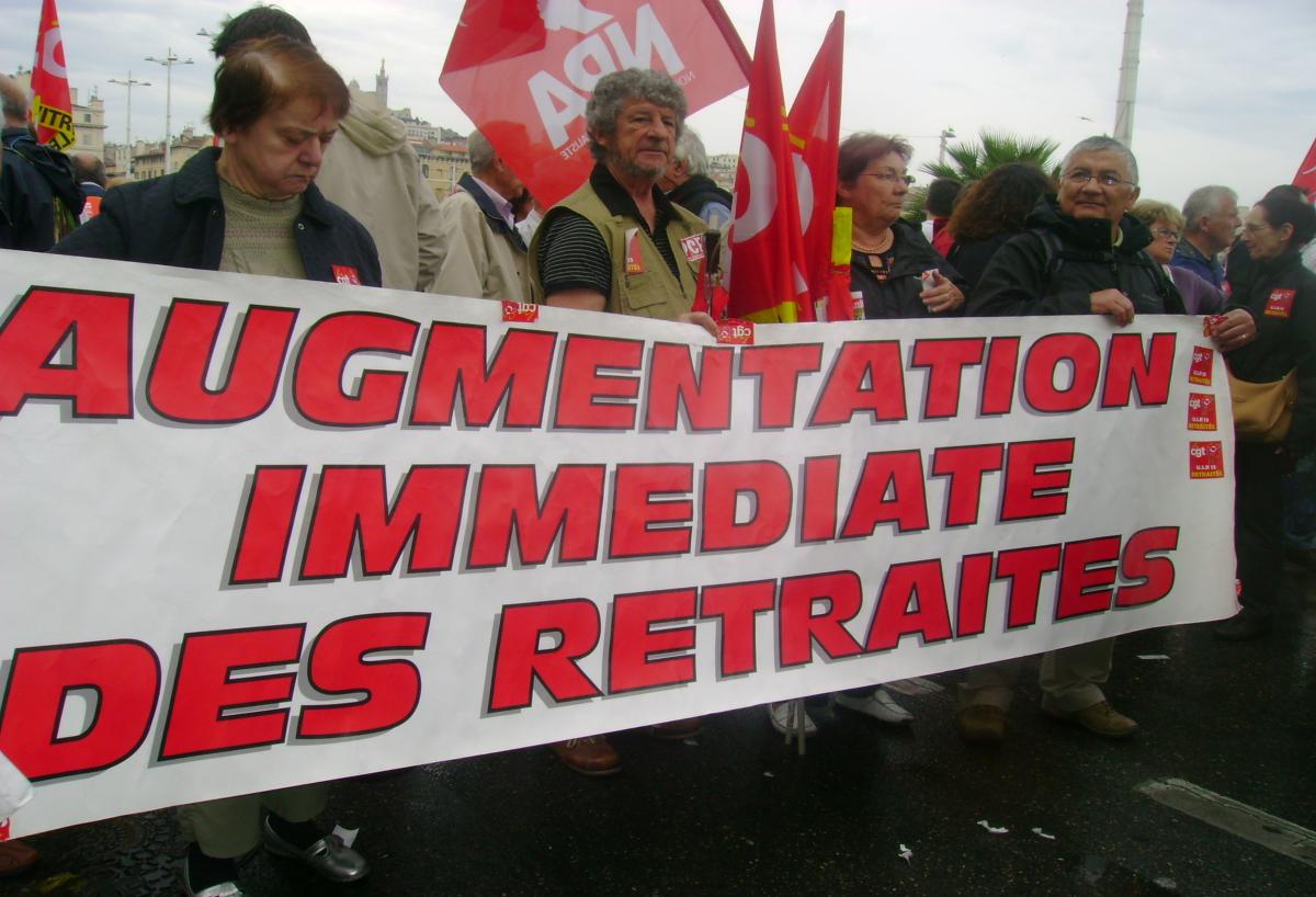 BANDEROLE : augmentation immédiate des retraites