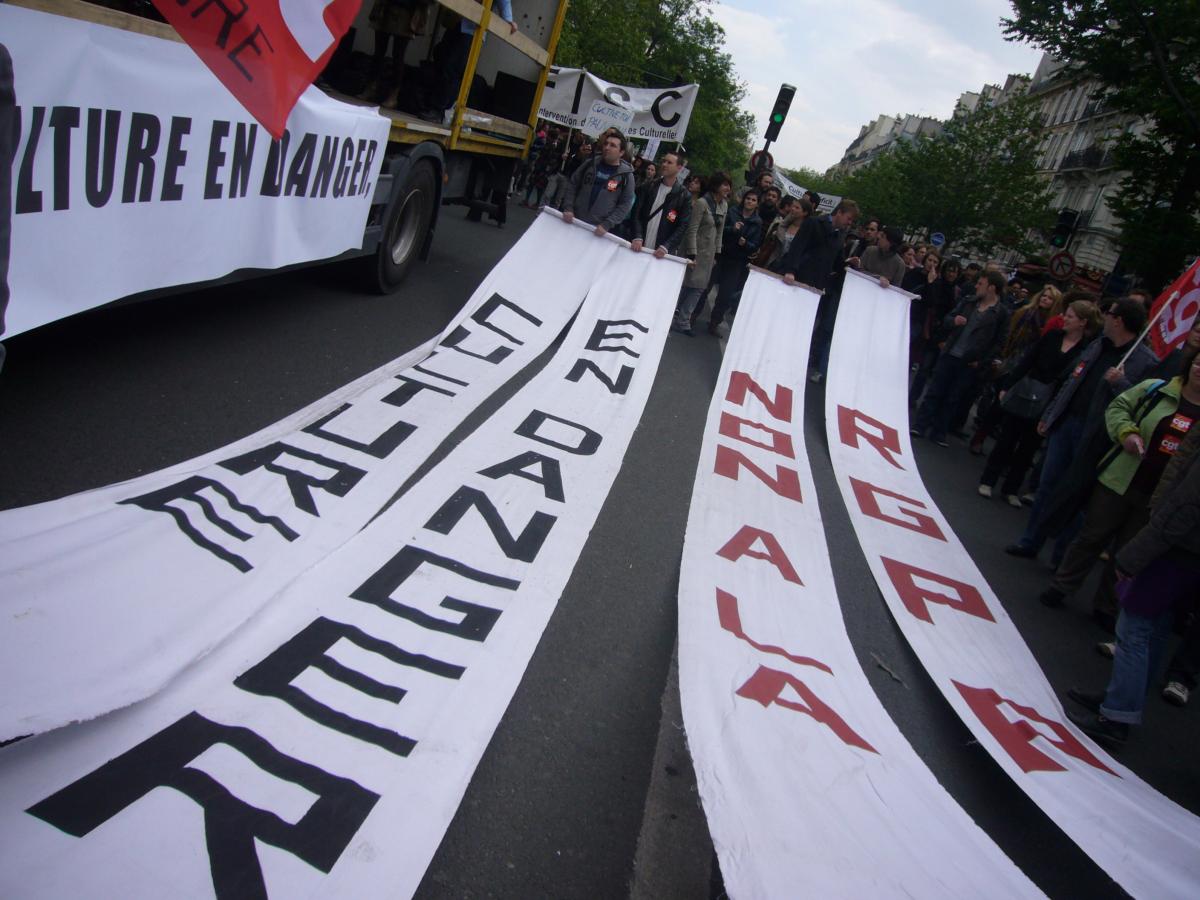 Culture en danger non à la rgpp