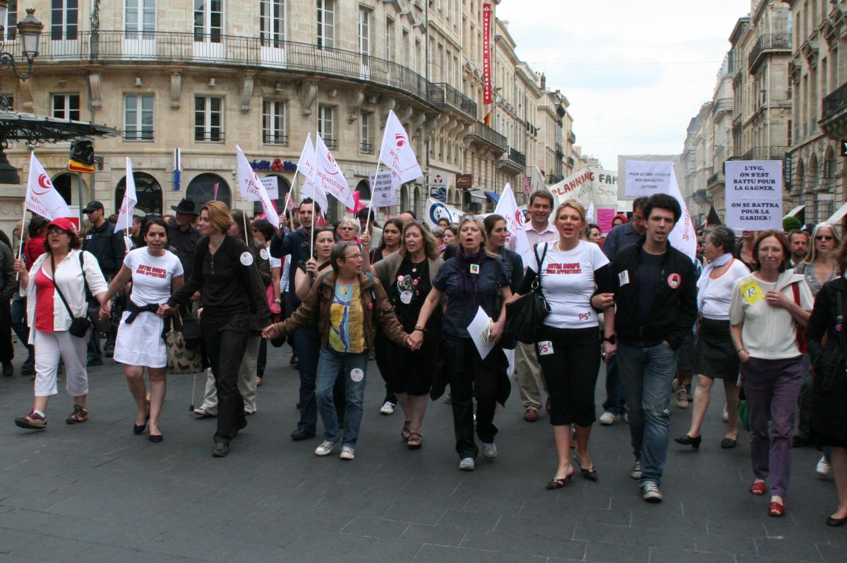 Manif contre antiIVG-Bordeaux-29 mai 2010