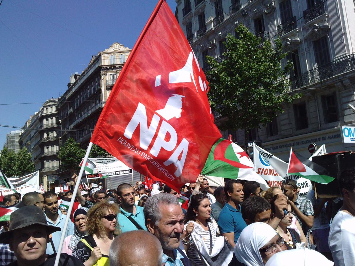 MANIFESTANTS au centre ville de Marseille