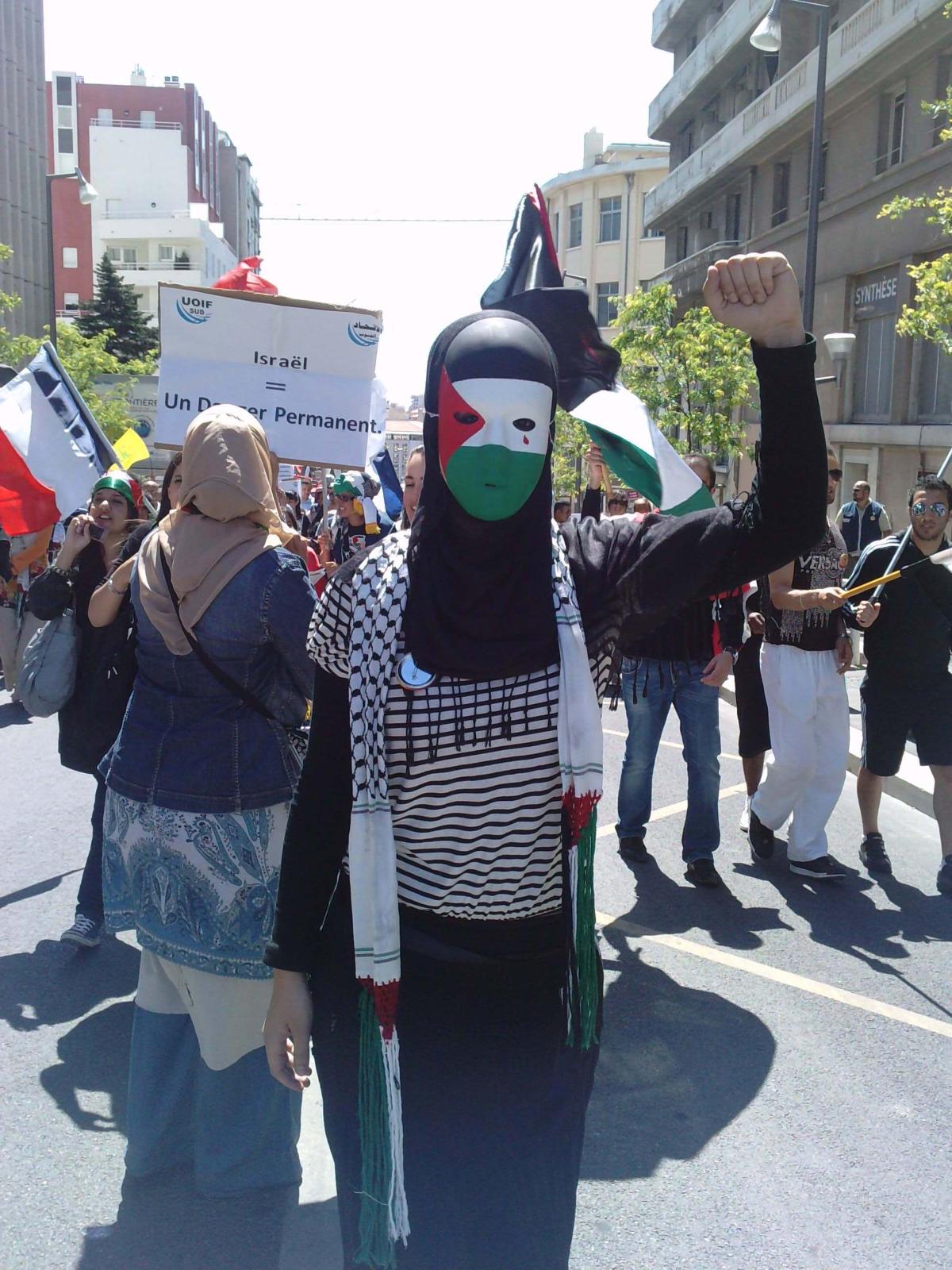 militante PALESTINIENNE