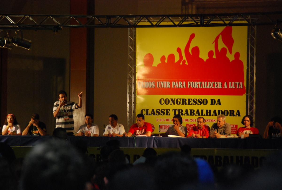 06/06/2010 - Bresil, congres CONCLAT