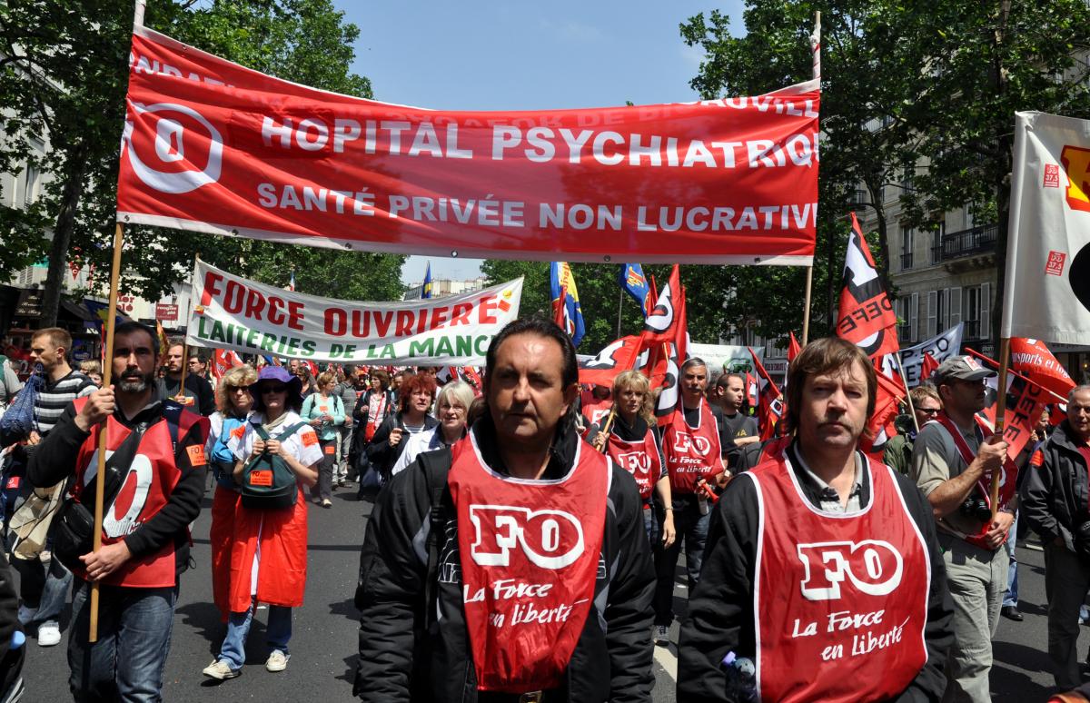 Manif retraite FO