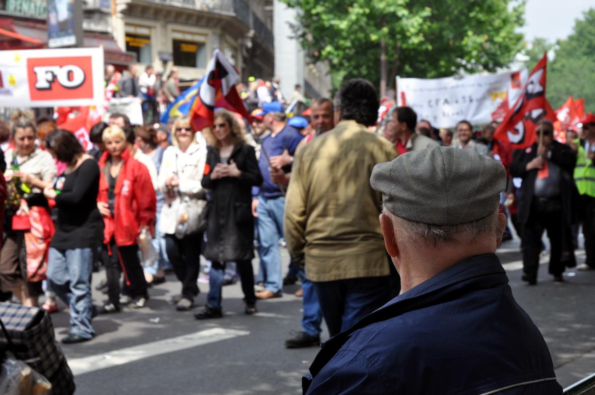 Manif retraite FO