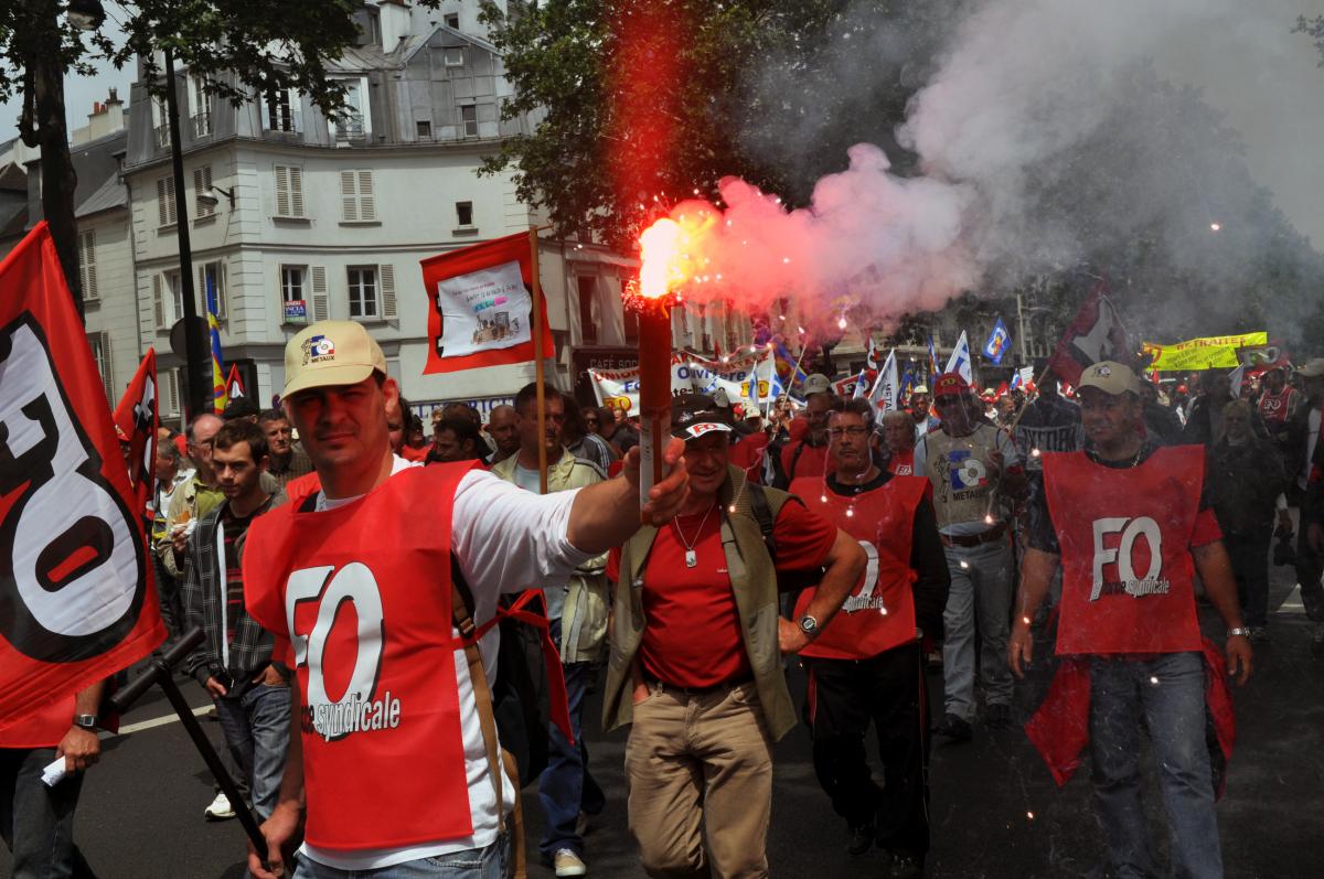 Manif retraite FO