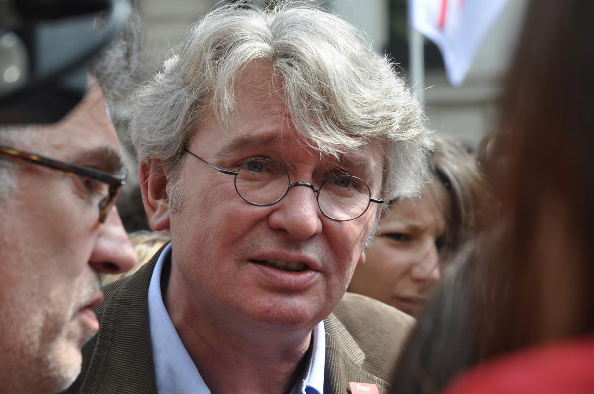Jean-Claude Mailly secrétaire général de la CGT-Force Ouvrière.