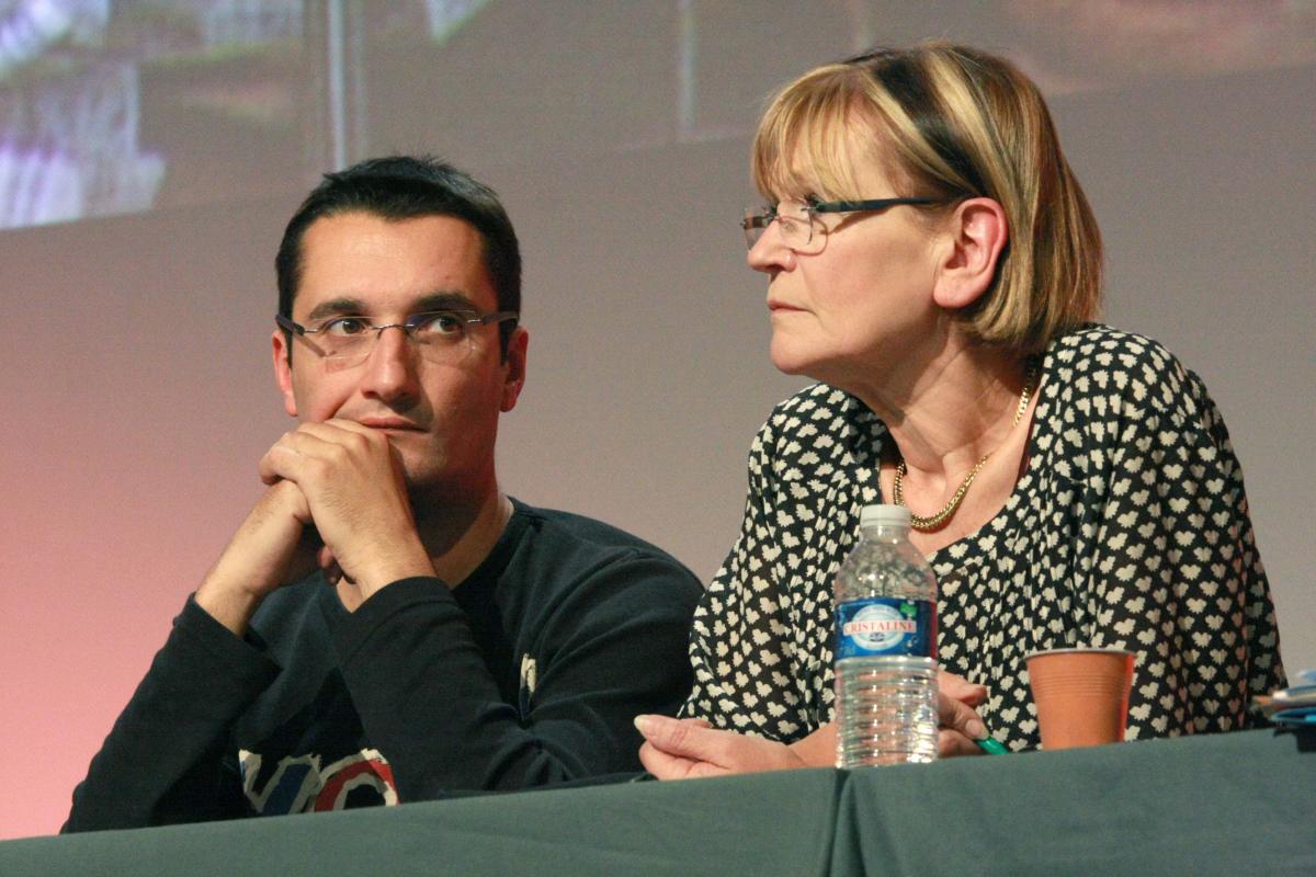 Olivier Dartigolles et Marie George Buffet