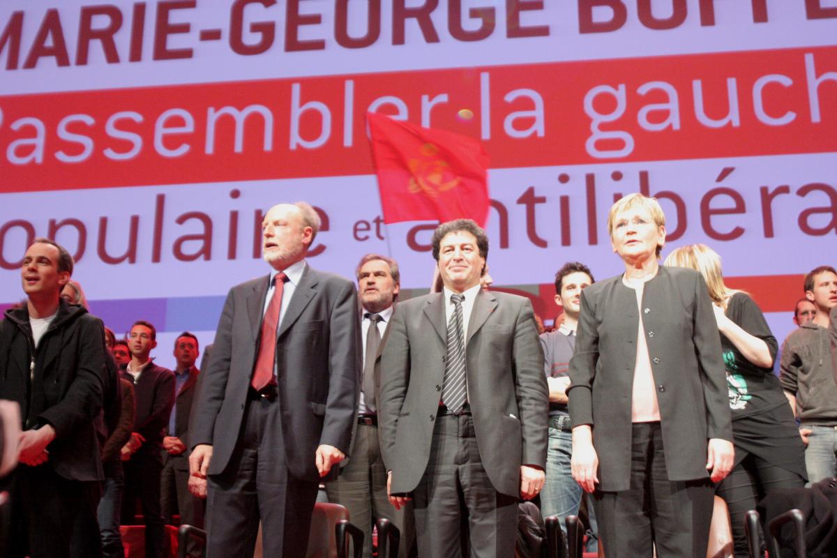 meeting Marie George Buffet au zénith 23 janvier 2007