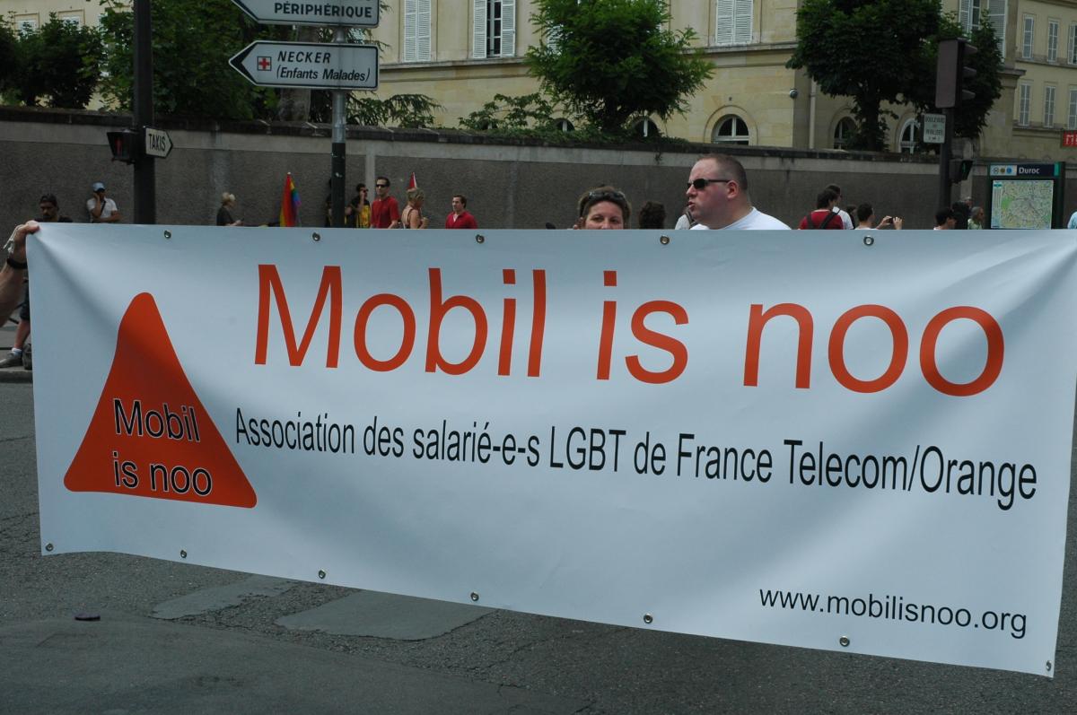 Mobil is noo,association des salarié-e-s LGTB de France Télécom/Orange.