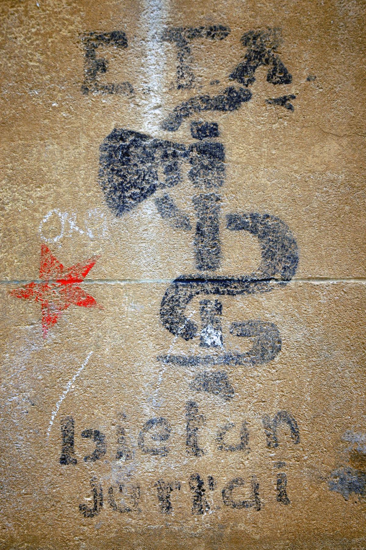 Mur peint nationaliste en Euskadi