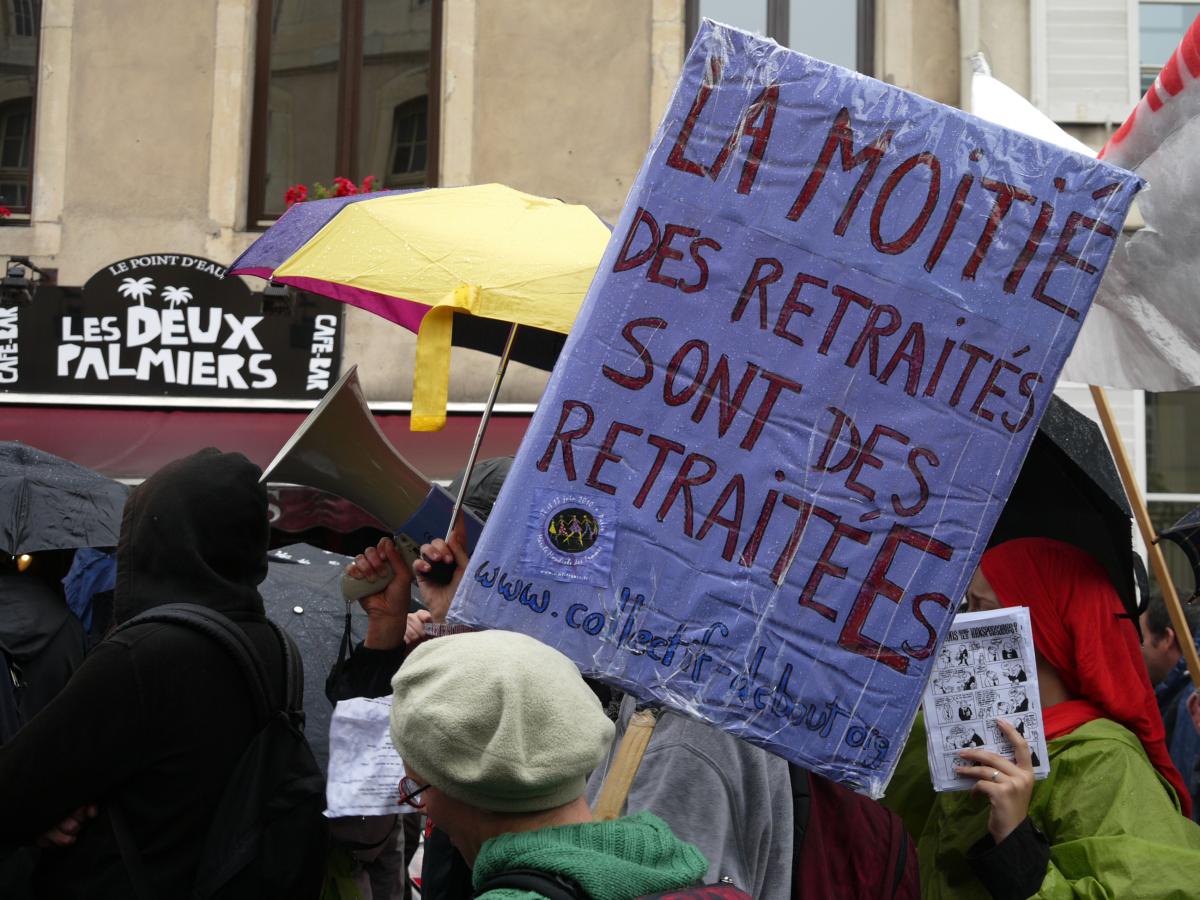 La moitiés des retraités sont des retraitées