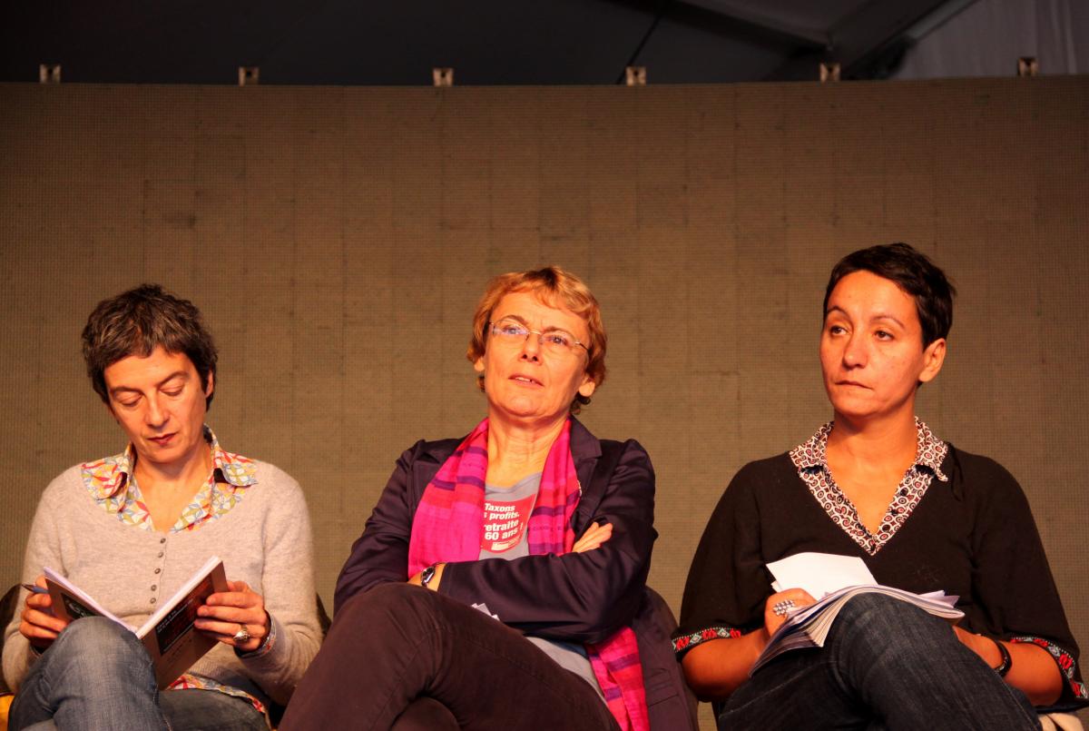 Europe Ecologie, Martine Billard (PG), Sandra Demarcq (NPA)