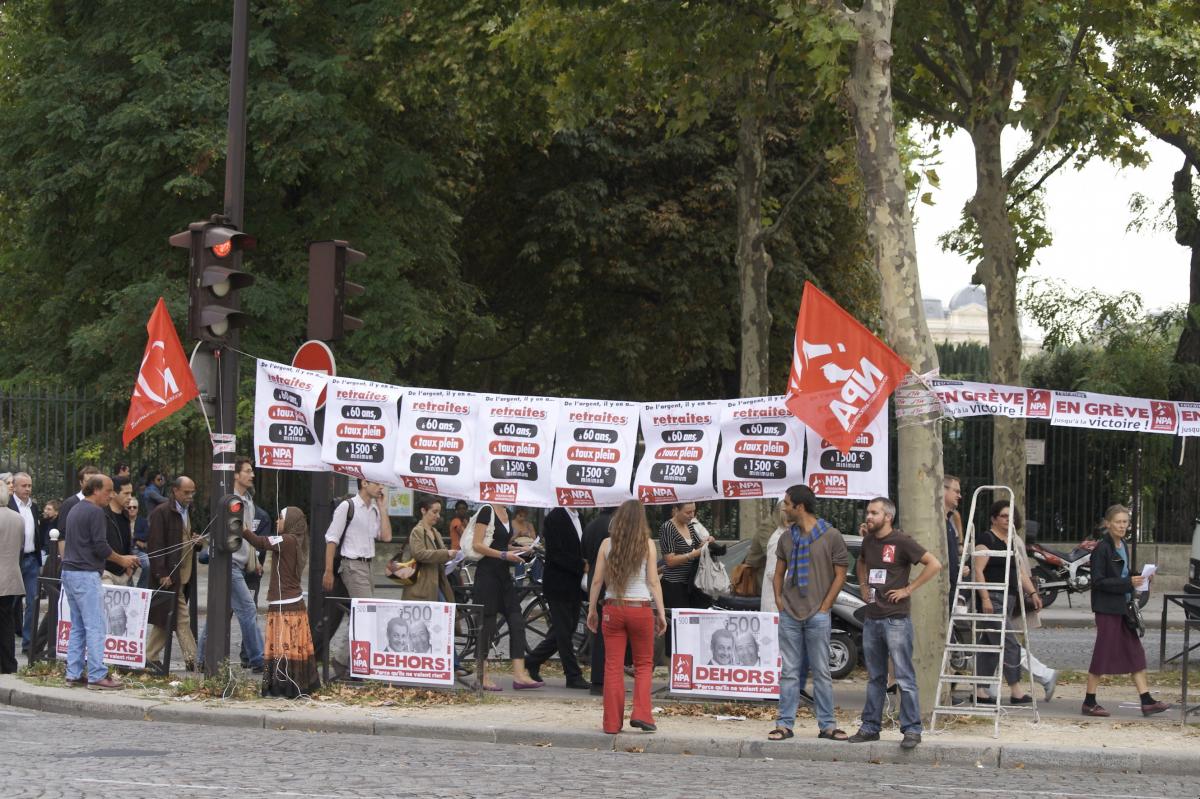 Point fixe NPA au pont d'Austerlitz