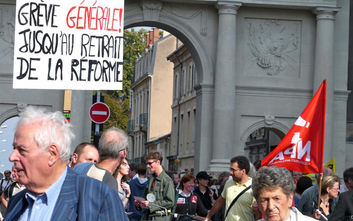 Grève générale jusqu'au retrait de la réforme