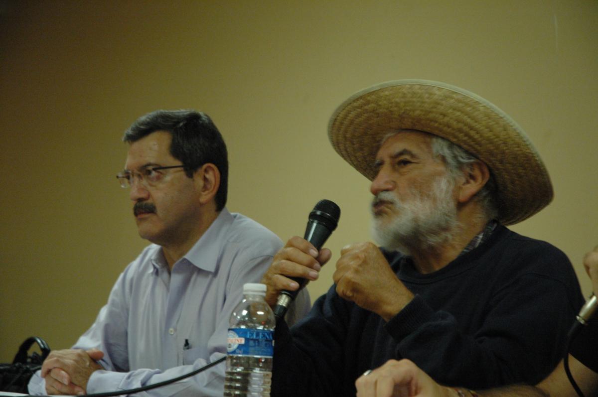 Hugo Blanco directeur du journal, Lucha Indígena au Pérou.