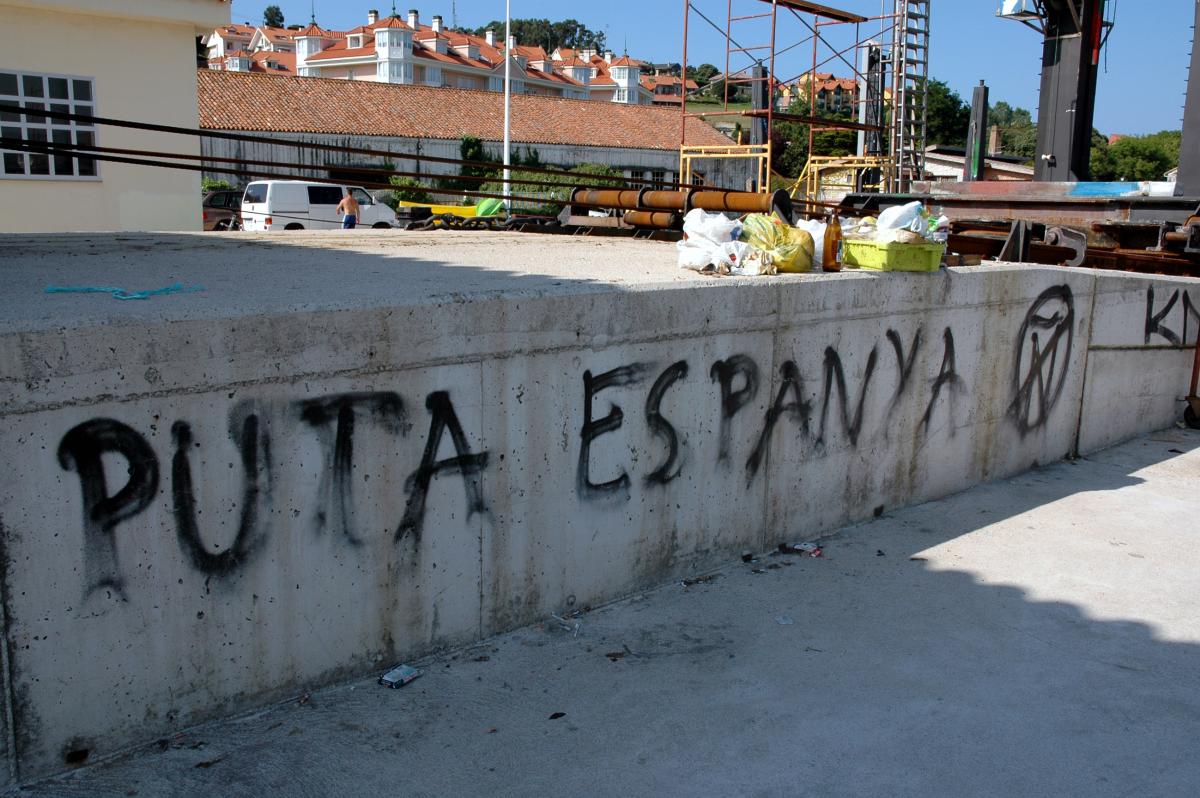 Tag contre l'Espagne