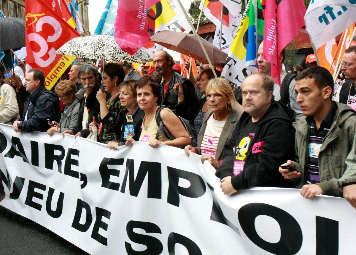 Annick Coupé pour Solidaires dans le carré de tête