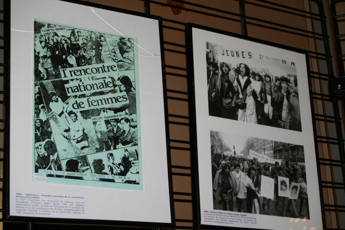Exposition affiche et photos féministes