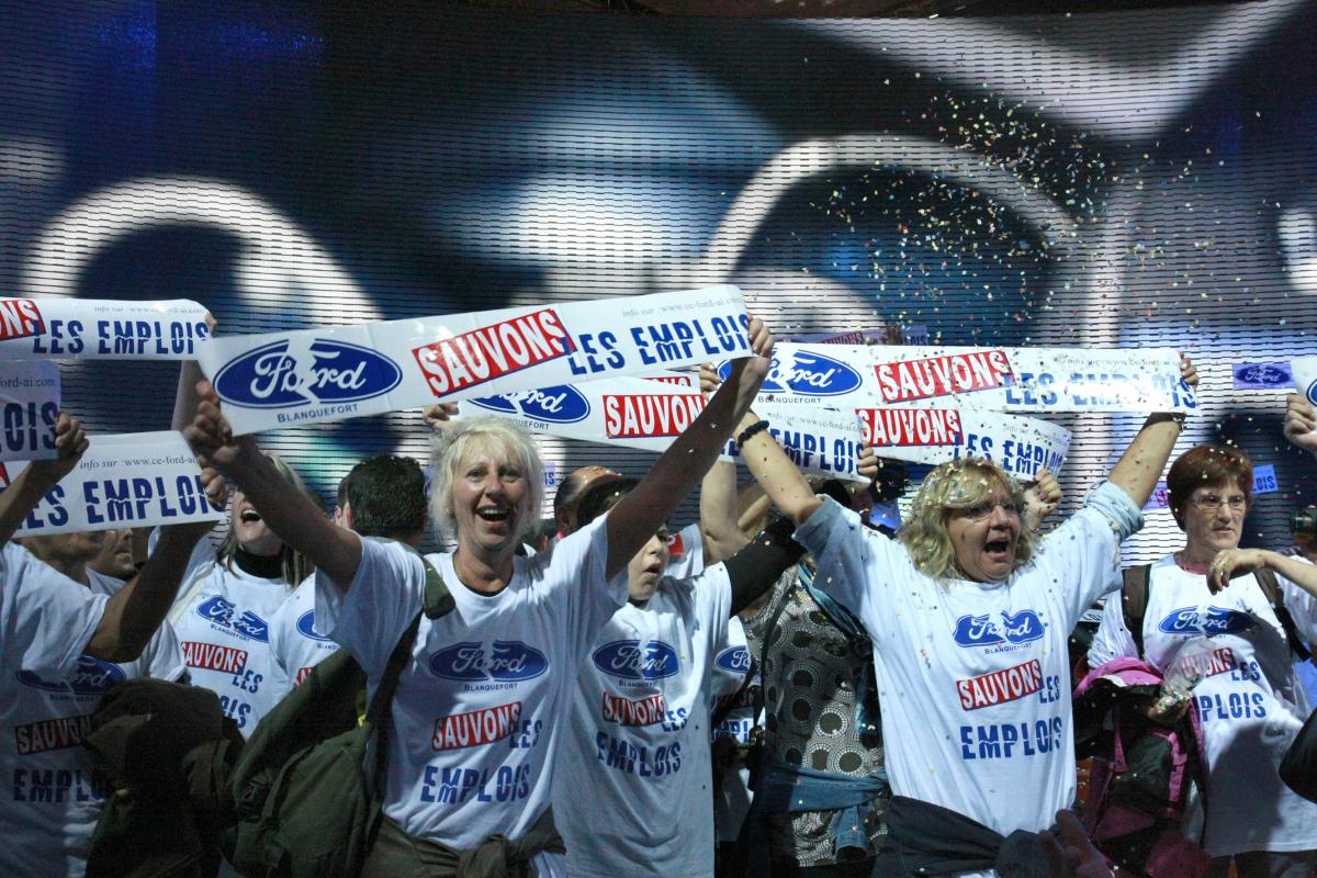 Des femmes de Ford en colère