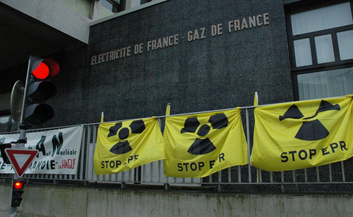 Feu rouge à l'EPR