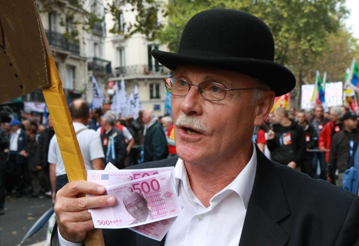 parodie de capitaliste