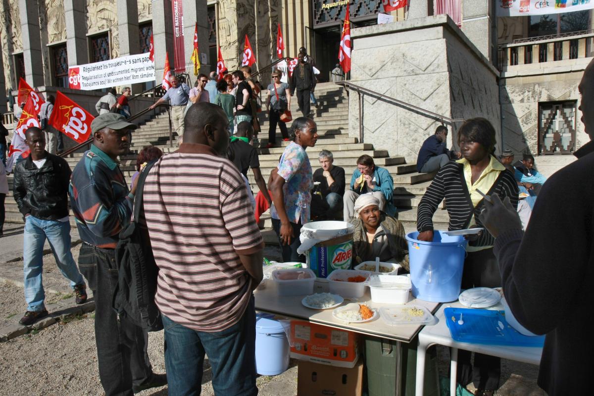 l'occupation s'organise