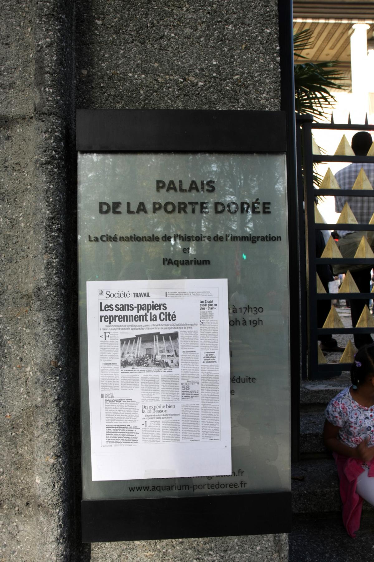 Les sans-papiers reprennent la Citée