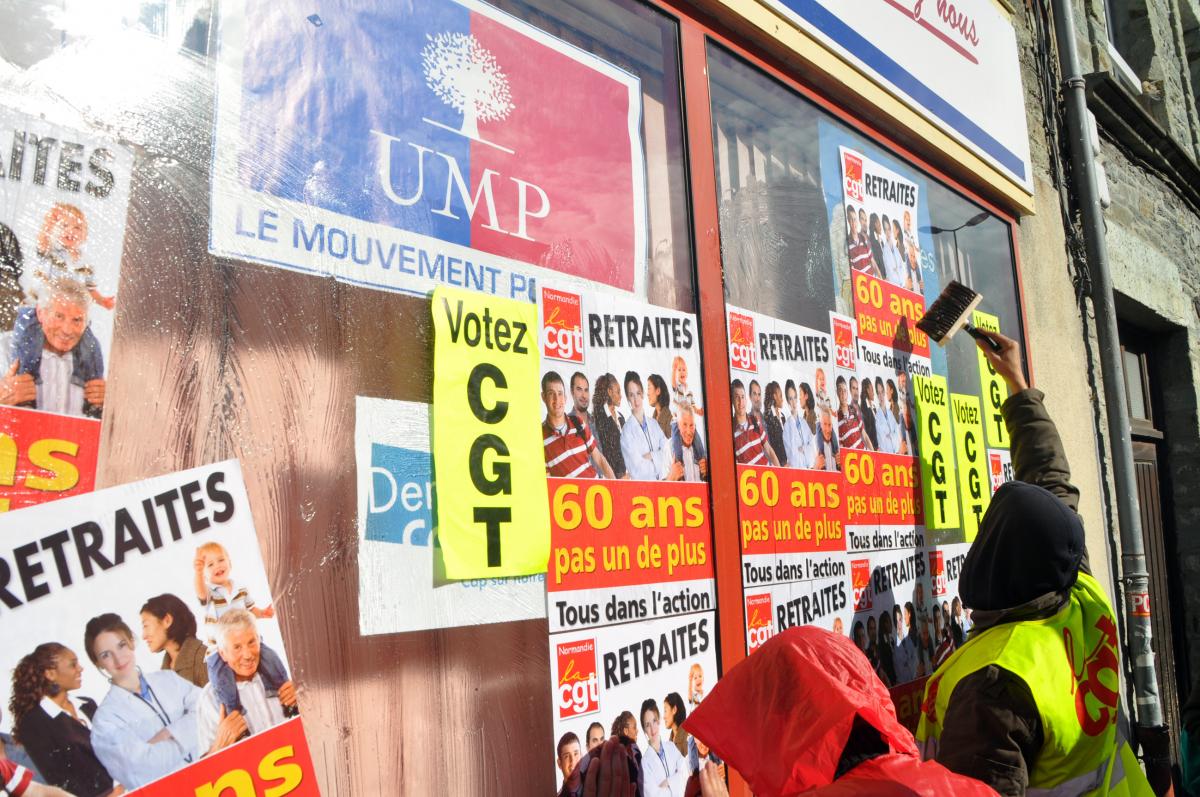Relookage de la permanence UMP.