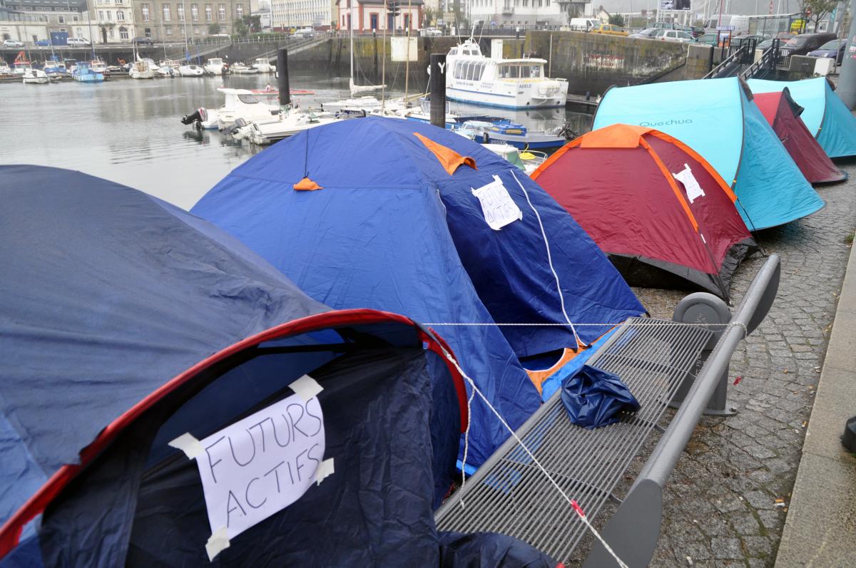 Camp de tentes