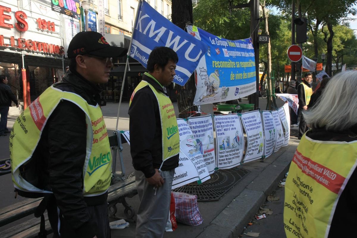 Délégation travailleurs coréens de Valéo