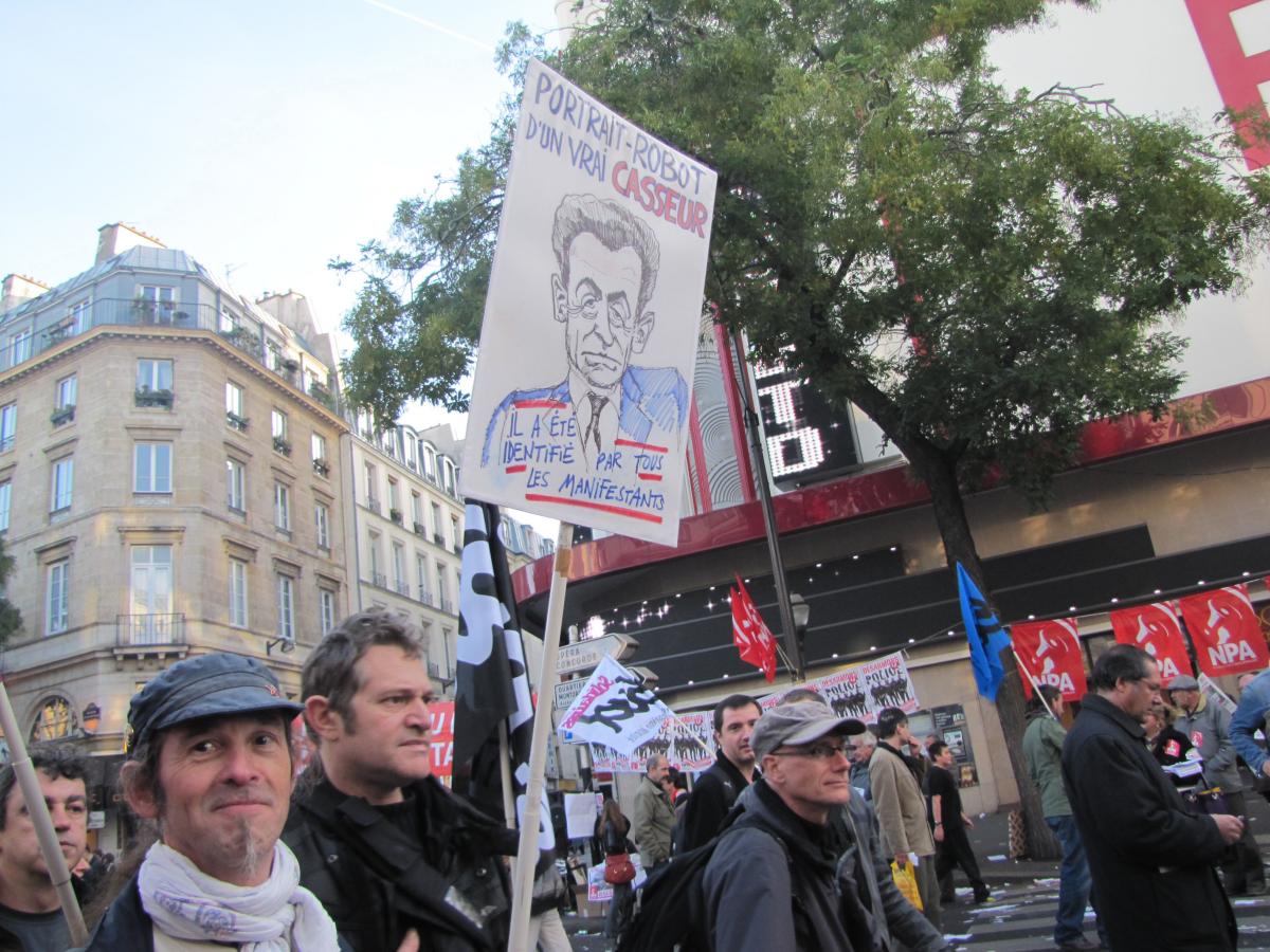 Sarkozy casseur