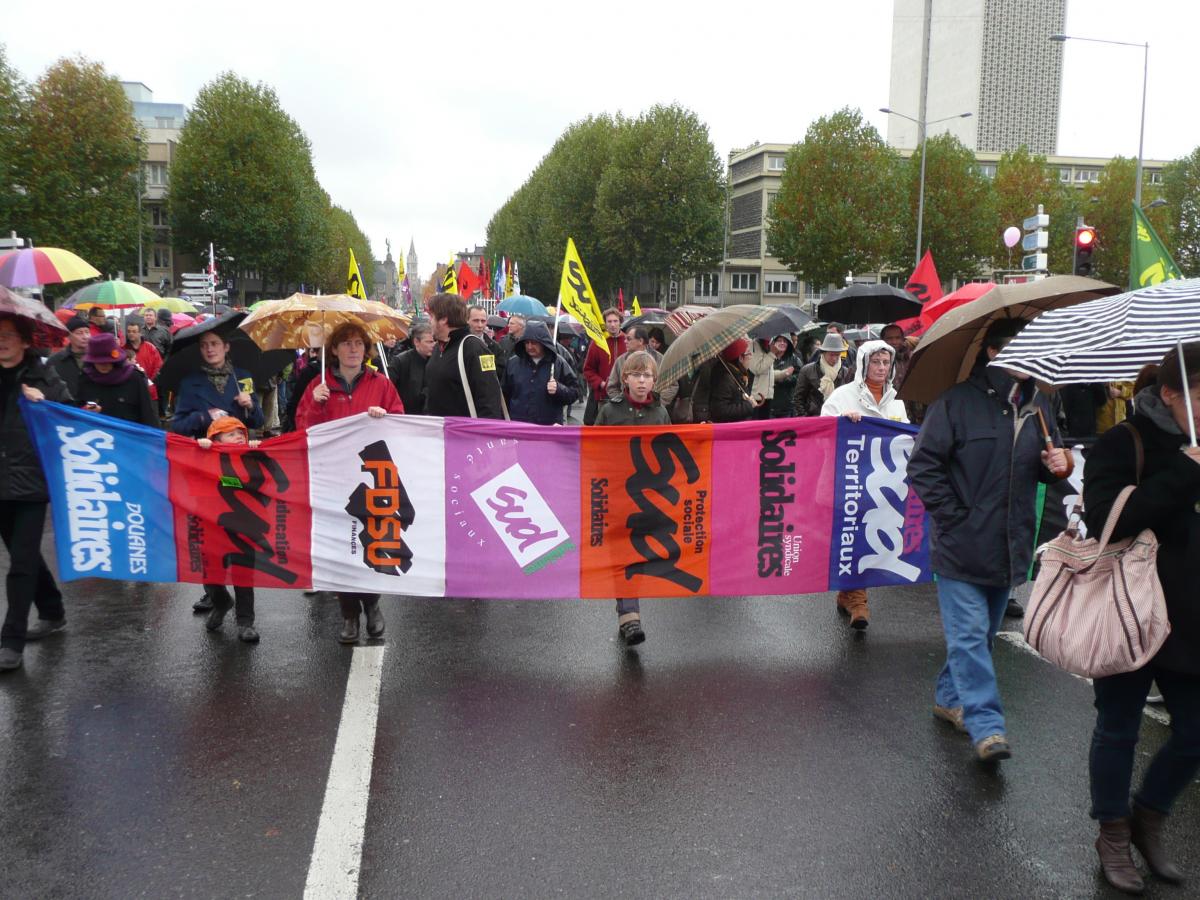 Cortège Solidaires