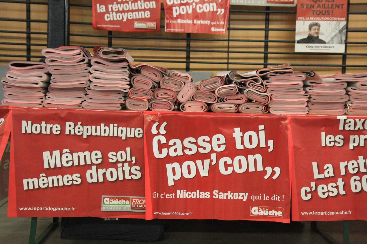 Affiches du Parti de Gauche