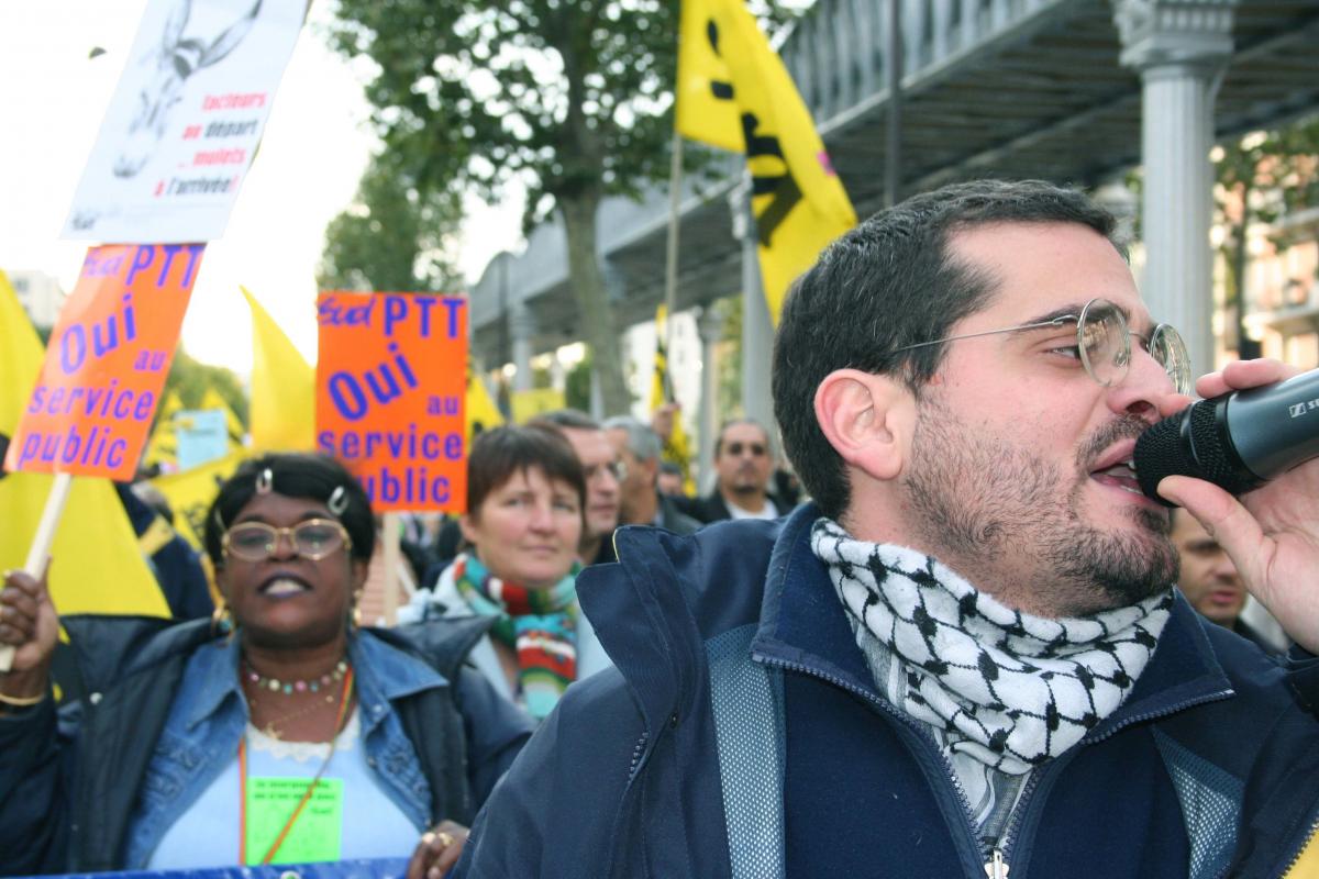 Manif Poste le 14 novembre 2006