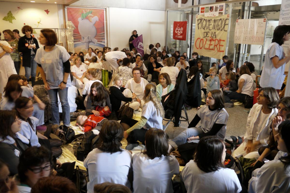 Hôpital des enfants de Toulouse : Pique nique de la colère