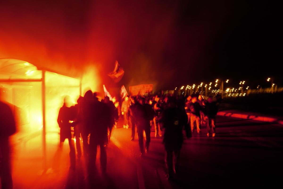 Blocage de l'aéroport Toulouse-Blagnac