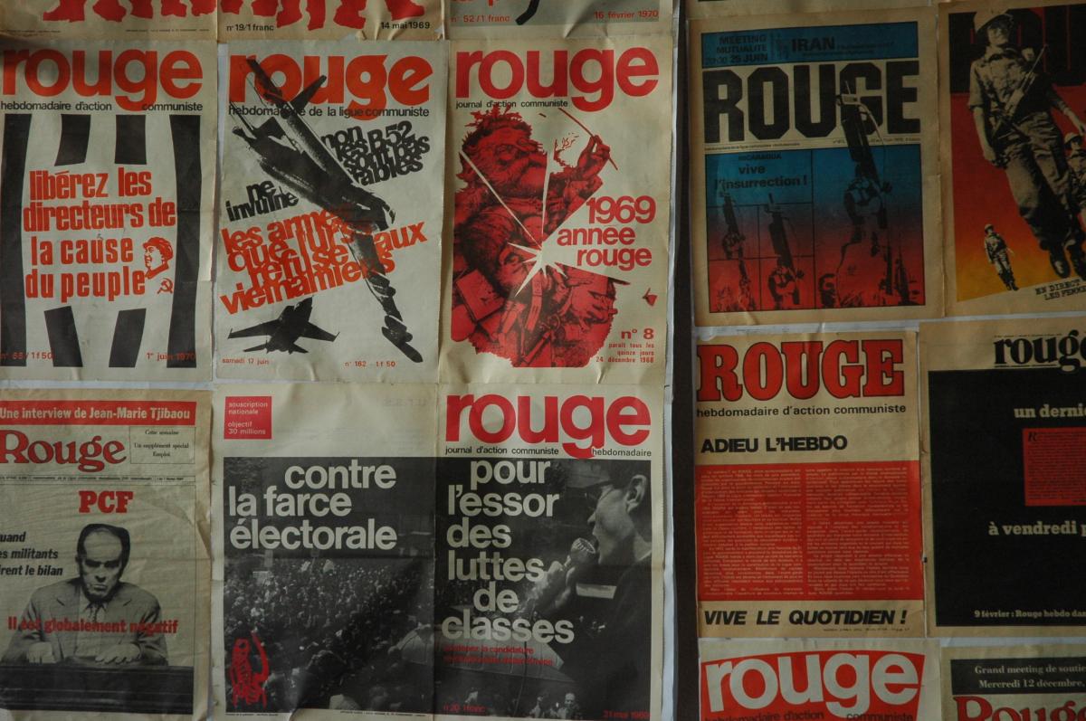 Couvertures de Rouge Hebdomadaire et Rouge Quotidien