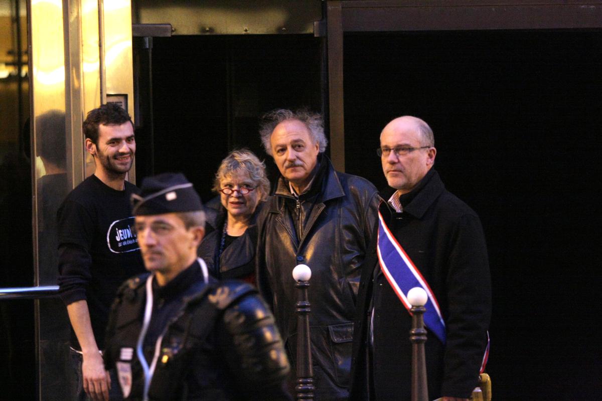 Eva Joly, Yves Contassot et Bastien François, élus Europe Ecologie Les Verts