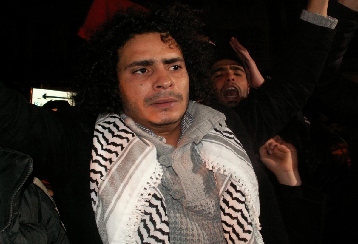 manifestant tunisien