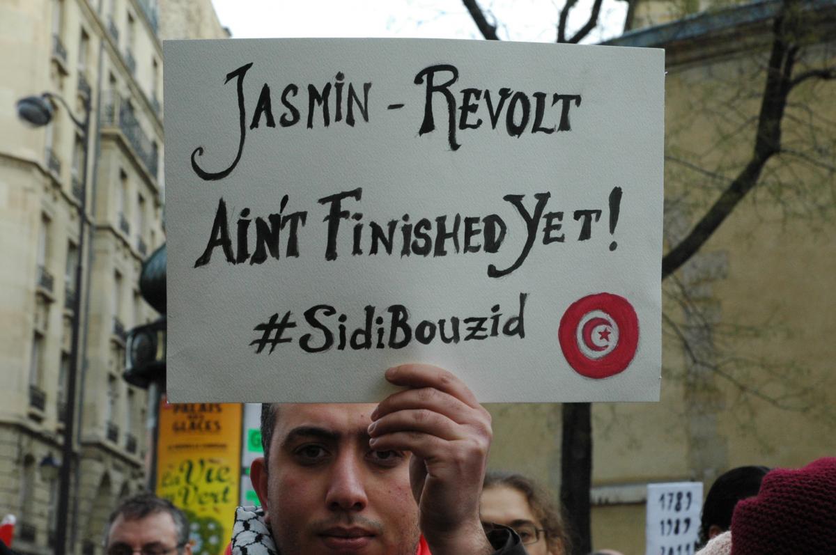 affichette révolution du jasmin